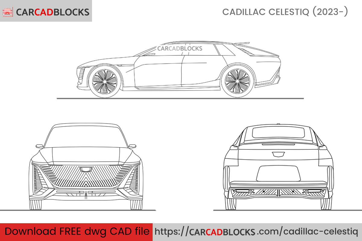 Cadillac Celestiq CAD Block Free